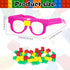 12 Pcs Building Bricks Glasses Building Blocks Games for Kids Birthday Party Favors Supplies, Boys Girls Carnival Party Games...