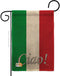 Breeze Decor Italian Garden Flag Regional Nation International World Country Particular Area House Decoration Banner Small Yard Gift Double-Sided,...