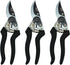 Zenport Z201 Heavy Duty Pruner, Bypass Euro, Black Handles, Steel, 8-Inch...