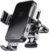15W Fast Wireless Car Charger Mount - Wireless Charging Car Mount Auto-Clamping.Windshield/Air Vent Phone Holder,Quick Charging for 9/10/11/12/13/...