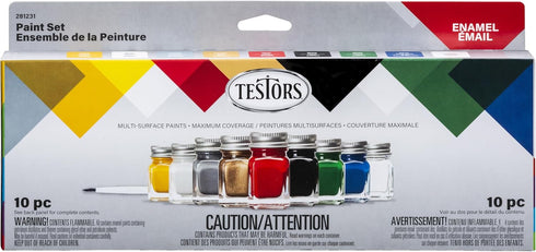 Testors 9146XT Promotional Enamel Paint Set( Packaging may vary)...