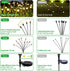 Solar Garden Lights - 2 Pack 20LED New Upgraded Firefly Lights Solar Outdoor Waterproof Solar Swaying Light, 2 Lighting Modes Solar Lights for Yar...