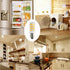 KAKEMONO E12 LED Candelabra Light Bulbs 4W Replace E12 40 Watt Halogen Equivalent,Warm White 2700K C7 T4 120V Small Base E12 for Ceiling Fan Chand...
