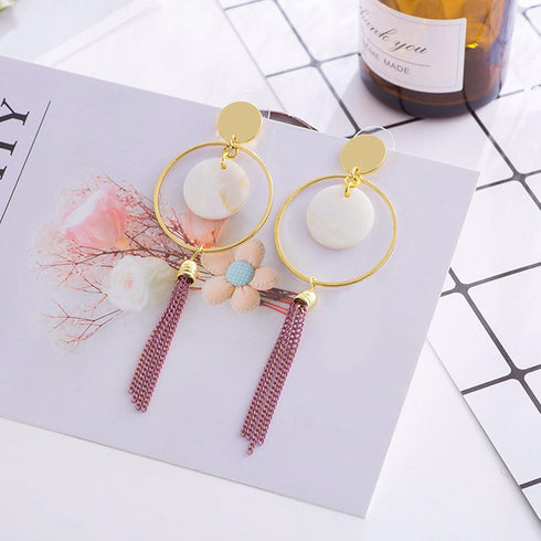 100Pcs Earrings Hoop for Jewelry Making, 30mm Earring Finding Hypoallergenic Round Hoop Earrings Circle Open Bezel Pendant Frame Earring Beading H...