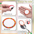 48 Pcs Numbers Magnetic Accents Round Whiteboard Magnets for Whiteboard Labels Numbers Circle Magnets Name Colorful Blank Magnets for Whiteboard C...