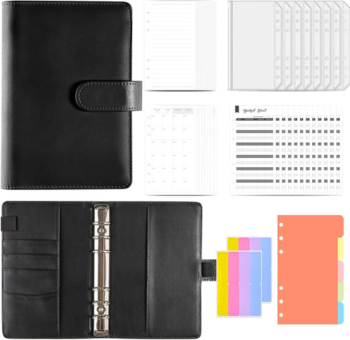 Budget Binder Set, Money Saving Binder with Spending Budget Sheet and Money envelopes for Cash, A6 Budget Binder for Budget Planner and Saving, Ma...