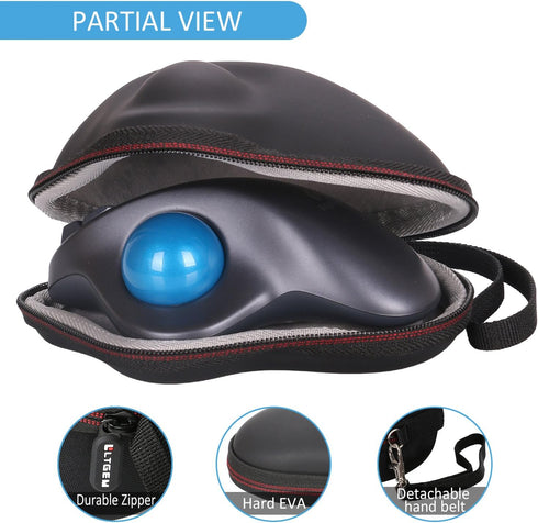 LTGEM Hard Case for Logitech Ergo M575 / M570 Wireless Trackball Mouse - Travel Protective Carrying Storage Bag (Case Only)...