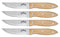 Jim Beam Steak Knife Set (4 Pack), JB0165, 10", Brown...