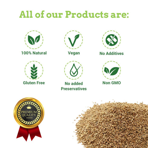 Spice Magic Whole Spices ~ 100% Pure, Aromatic & Natural I Gluten-Free I Non-GMO I Indian Origin, Ajwain Seeds...
