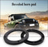 PENCK 5" Universal Black Speaker Spacers Plastic Spacer Rings Adaptor Ring Mounting Bracket for Auto Car 2pcs...
