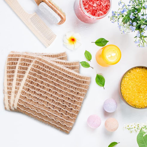 rE: Hemp Scrubber for dishes and bath, Eco-friendly, 100% Hemp Fiber, Biodegradable, No Odor, Unbleached, Plastic Free, Zero Waste (3Pk)...