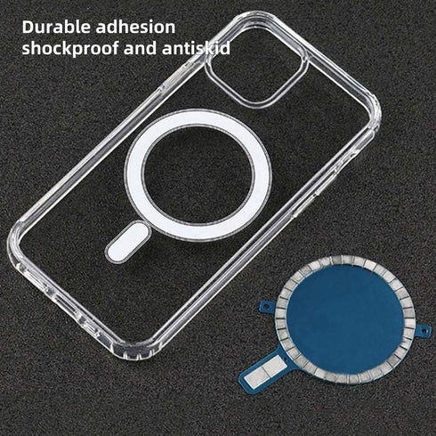 XZC Mag Safe Magnet Sticker Strong Magnetic Mag Cover Sticker for Mag Safe DIY Wireless Charging Magnet for iPhone 12 Pro Max Mini 11 Xs Xr Smartp...