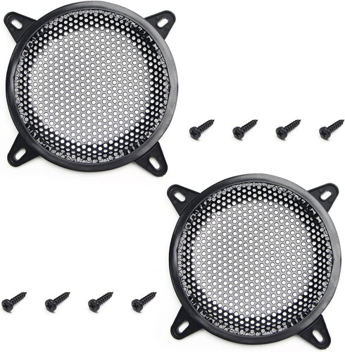 Fielect 6.5in Circle Speaker Mesh Cover Subwoofer Guard...
