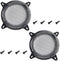 Fielect 6.5in Circle Speaker Mesh Cover Subwoofer Guard...