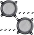 Fielect 6.5in Circle Speaker Mesh Cover Subwoofer Guard...