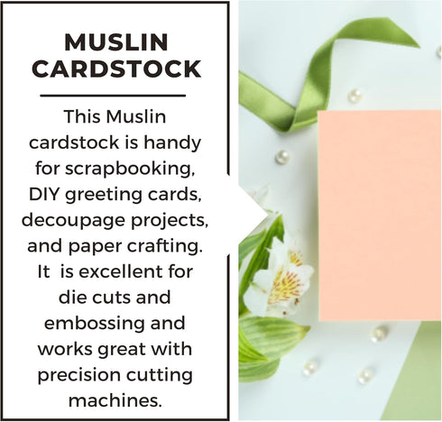 PA Paper Accents Textured Cardstock 8.5" x 11" Pink Sand, 73lb colored cardstock paper for card making, scrapbooking, printing, quilling and craft...