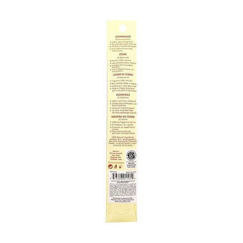 MAROMA Eda Incense Cedarwood, 10 CT...