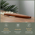 Muso Wood Sapele Wooden French Rolling Pin for Baking, Tapered Roller for Fondant, Pie Crust, Cookie, Pastry (French 15-3/4inch)...