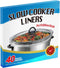 40×Slow Cooker Liners, Large pot Liner Disposable Cooking Bags, Fit 3QT to 8QT for Slow Cooker, pot, Suitable for Oval & Round Pots 13"x 21" /Bag...