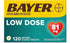 Bayer Aspirin Regimen , 81mg Enteric Coated Tablets, Pain Reliever/Fever Reducer, 120 Count...