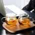 14oz Tea cup with steeper and lid, heat-resistant borosilicate glass clear tea cup for loose leaf tea, blooming tea and tea bags - ideal for tea l...