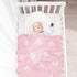 david's kids Cotton Knitted Baby Blanket, Cozy Lightweight Swaddle Blankets for Boys Girls Neutral, Luxurious Receiving Blanket for Shower Gift Re...