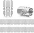 WSSROGY 20pcs Car Tire Valve Stem Caps Air Caps Cover, Universal for Cars, SUVs, Bike, Trucks & Motorcycles (Silver)...