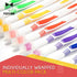 Bulk Toothbrushes 25 Pack | Individually Wrapped Travel Toothbrush Set for Adults & Kids | Made with a Medium-Soft Large Brush Head | BPA-Free & D...