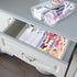 4 PCS Clear Plastic Drawer Organizer, Desk Drawer Divider Organizers and Storage Bins for Makeup, Jewelry, Gadgets for Kitchen, Bedroom, Bathroom,...