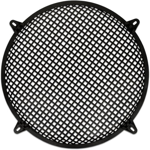 Goldwood Subwoofer Grille and Hardware 12" Steel Waffle Speaker Woofer Grill Black (SWG-12C)...