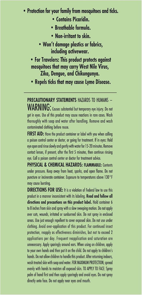 STEM Repels Mosquitoes And Ticks, Mosquito Repellent and Tick Spray, Picaridin Bug Spray, Fragrance-Free, 4 oz...