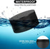 Portable Pill Case Pill Box Daily - Waterproof Single Metal Pill Organizer for Pocket Purse, Aluminium Alloy Round Daily Medicine Container to Hol...