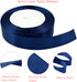 Navy Blue Satin Ribbon 1 Inch x 25 Yards Ribbon, Wedding Bouquet Ribbon Navy Blue Silk Ribbon, Silky Polyester Ribbon Shiny Fabric Ribbon for Hair...