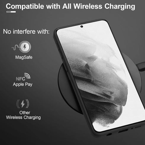 UEEBAI Case for Samsung Galaxy S9, Slim Liquid Silicone Case Shockproof Full Body Protection Phone Case with Anti-Scratch Microfiber Ultra Slim So...