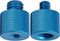 Camera Screw Adapter Thread 1/4" Male to 3/8" Female and 3/8" Male to 1/4" Female Adapter Set for Camera Monitor, Tripod, Mount (Blue)...
