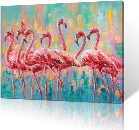Puzzles Games -Flamingo-Pieces Fit Together Perfectly 500 Piece Jigsaw Puzzle with Hidden Images...