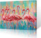 Puzzles Games -Flamingo-Pieces Fit Together Perfectly 500 Piece Jigsaw Puzzle with Hidden Images...