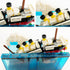 Titanic Sink and Break in Half Toy Building Blocks, Titanic Cruise Ship Model Toy, Titanic Model Ship Kit, Boat Bricks Kit 247 PCs...
