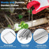 Garden Stakes - Landscape Staples for Plants, 20 Pack Garden Staples Landscape Fabric Stakes 6 inches 11 Gauge Lawn Staples Fence Stakes for Garde...