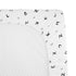 TL Care Printed 100% Cotton Knit Fitted Contoured Changing Table Pad Cover - Compatible with Mika Micky Bassinet, Alphabet, for Boys and Girls...