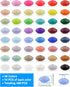 480PCS FIVEIZERO Silicone Beads,48 Colors 12mm Silicone Beads Bulk for Keychain Making,Silicone Beads Bulk for Bracelet Necklace DIY Crafting...