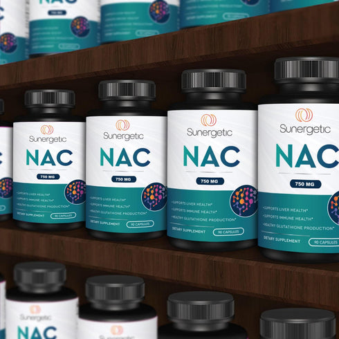 Premium NAC Supplement N-acetyl Cysteine – 750mg Per Capsule – Supports Liver, Detox Immune, Cellular & Respiratory Health – 90 N acetyl Cysteine ...