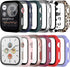 12 Pack Case with Tempered Glass Screen Protector for Apple Watch Series 8 Series 7 45mm,JZK Hard PC Full Coverage Slim Guard Bumper Protective Co...