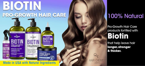 Hair Chemist Biotin Leave-in Conditioning Spray 6 oz. - Deep Conditioning Treatment, Leave in Conditioner...