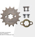 GOOFIT 17mm Sprocket Front for 50cc 70cc 110cc 125cc 140cc Engine Motorcycle Go Kart ATV Buggie Dirt bike(420-15T)...