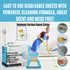 90 Pcs All Natural Floor Cleaner Sheets - Biodegradable And Dissolvable Multipurpose Mopping Concentrated Floor Cleaning Soap Detergent Strips, Me...