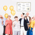 WATINC Retirement Party Jumbo Greeting Card Decorations, Official Congrats Retired Message Greeting Card Guest Book Farewell Party Supplies, Signa...