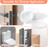 Door Stoppers for Wall 2’’, 6 pcs Door Knob Wall Protector-Soft and Clear, Strong Self-Adhesive, Protect Your Walls from Damage and Noise, More Su...