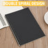 BoAn Spiral Notebooks Journal 8.5” x 11”, 2 Pack A4 Large Note Book for Women & Men, The Notebook for Work Note Taking Journals Sketch Book 76 Pag...