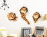 3D Wall Decals Stickers Vivid Decors Murals (Cat) for Room Home Removable Wall Art Decals Wall for Kids Rooms DIY Home Decoration (Cat)...